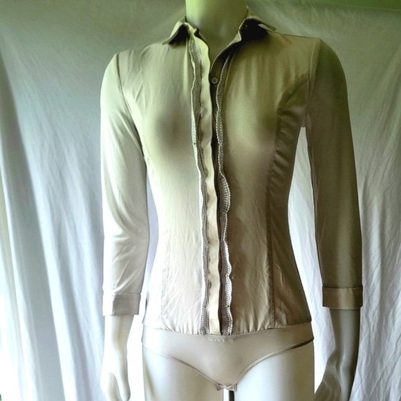 Vero Moda Classic Jane 3/4 Bodysuit Size XS - Picture 2 of 10